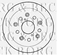 Borg & beck BBD5775S Rear brake disc, non-ventilated BBD5775S: Buy near me in Poland at 2407.PL - Good price!