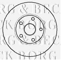 Borg & beck BBD5910S Wentylowana przednia tarcza hamulcowa BBD5910S: Dobra cena w Polsce na 2407.PL - Kup Teraz!