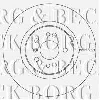 Borg & beck BBD5918S Wentylowana przednia tarcza hamulcowa BBD5918S: Dobra cena w Polsce na 2407.PL - Kup Teraz!