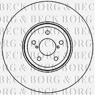 Borg & beck BBD5959S Innenbelüftete Bremsscheibe vorne BBD5959S: Kaufen Sie zu einem guten Preis in Polen bei 2407.PL!