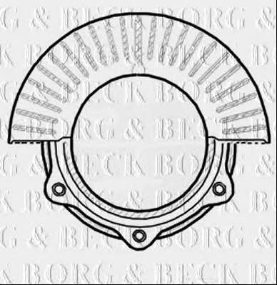 Borg & beck BBD6021S Тормозной диск задний вентилируемый BBD6021S: Отличная цена - Купить в Польше на 2407.PL!