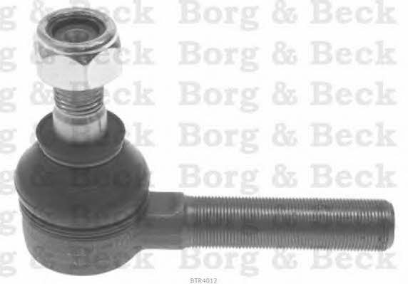 Borg & beck BTR4012 Tie rod end outer BTR4012: Buy near me in Poland at 2407.PL - Good price!
