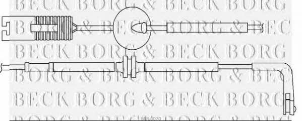 Borg & beck BWL3070 Warning contact, brake pad wear BWL3070: Buy near me in Poland at 2407.PL - Good price!