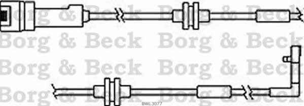 Borg & beck BWL3077 Czujnik zużycia klocków hamulcowych BWL3077: Dobra cena w Polsce na 2407.PL - Kup Teraz!