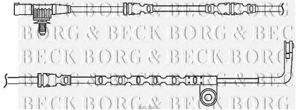 Borg & beck BWL3040 Датчик износа тормозных колодок BWL3040: Отличная цена - Купить в Польше на 2407.PL!