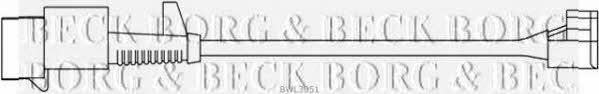 Borg & beck BWL3051 Датчик зносу гальмівних колодок BWL3051: Приваблива ціна - Купити у Польщі на 2407.PL!