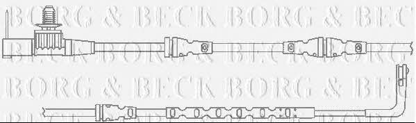 Borg & beck BWL3118 Czujnik zużycia klocków hamulcowych BWL3118: Dobra cena w Polsce na 2407.PL - Kup Teraz!