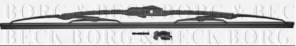 Borg & beck BW20C Frame wiper blade 500 mm (20") BW20C: Buy near me at 2407.PL in Poland at an Affordable price!