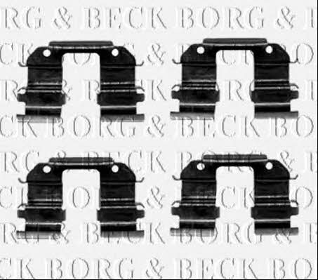 Borg & beck BBK1233 Комплект монтажный тормозных колодок BBK1233: Отличная цена - Купить в Польше на 2407.PL!