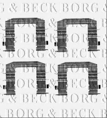 Borg & beck BBK1540 Комплект монтажный тормозных колодок BBK1540: Отличная цена - Купить в Польше на 2407.PL!