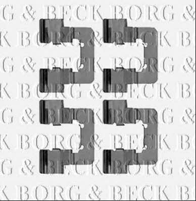Borg & beck BBK1257 Zestaw montażowy klocków hamulcowych BBK1257: Dobra cena w Polsce na 2407.PL - Kup Teraz!