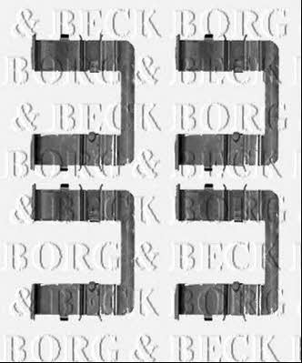 Borg & beck BBK1351 Комплект монтажний гальмівних колодок BBK1351: Приваблива ціна - Купити у Польщі на 2407.PL!
