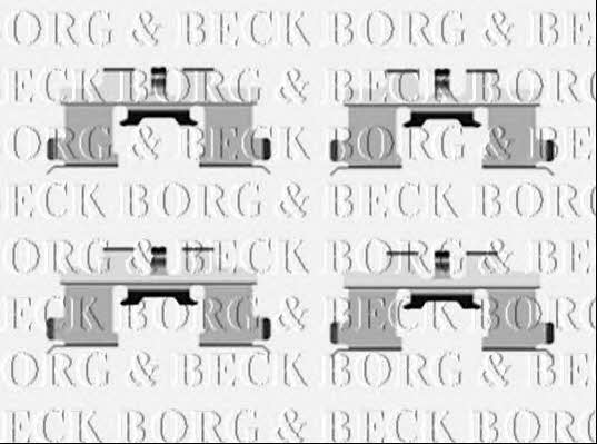 Borg & beck BBK1372 Zestaw montażowy klocków hamulcowych BBK1372: Dobra cena w Polsce na 2407.PL - Kup Teraz!