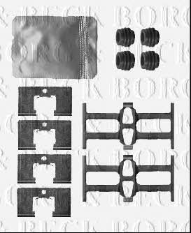Borg & beck BBK1473 Mounting kit brake pads BBK1473: Buy near me in Poland at 2407.PL - Good price!