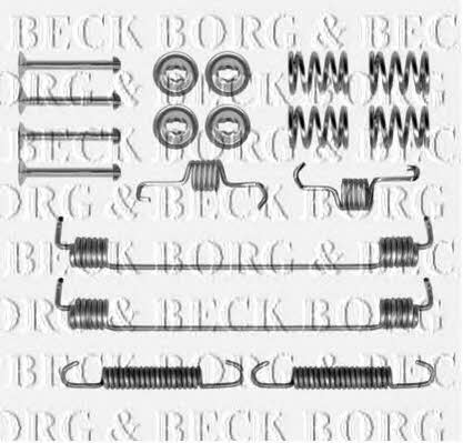 Borg & beck BBK6292 Комплект монтажний гальмівних колодок BBK6292: Приваблива ціна - Купити у Польщі на 2407.PL!