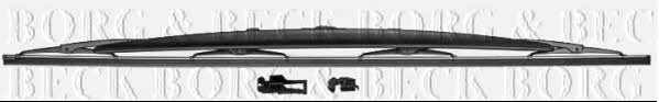 Borg & beck BW26S Wiper blade 650 mm (26") BW26S: Buy near me in Poland at 2407.PL - Good price!