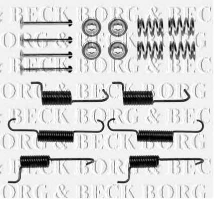 Borg & beck BBK6270 Комплект монтажний гальмівних колодок BBK6270: Приваблива ціна - Купити у Польщі на 2407.PL!