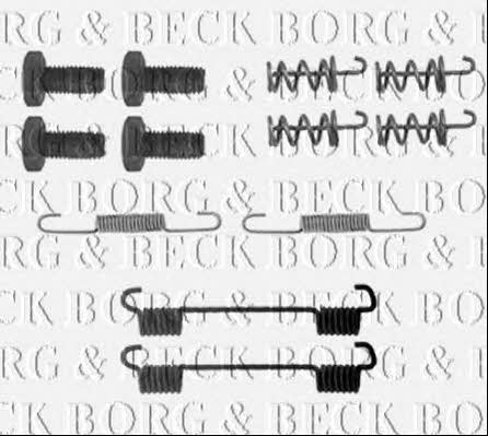 Borg & beck BBK6150 Комплект монтажный тормозных колодок BBK6150: Отличная цена - Купить в Польше на 2407.PL!