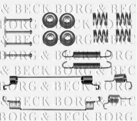 Borg & beck BBK6308 Комплект монтажный тормозных колодок BBK6308: Отличная цена - Купить в Польше на 2407.PL!