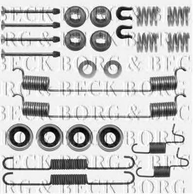 Borg & beck BBK6222 Mounting kit brake pads BBK6222: Buy near me in Poland at 2407.PL - Good price!