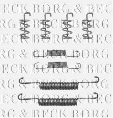 Borg & beck BBK6225 Комплект монтажний гальмівних колодок BBK6225: Приваблива ціна - Купити у Польщі на 2407.PL!