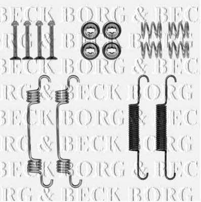Borg & beck BBK6318 Mounting kit brake pads BBK6318: Buy near me in Poland at 2407.PL - Good price!