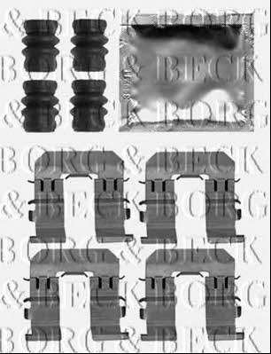 Borg & beck BBK1526 Комплект монтажный тормозных колодок BBK1526: Отличная цена - Купить в Польше на 2407.PL!