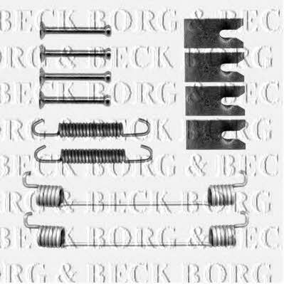 Borg & beck BBK6174 Комплект монтажний гальмівних колодок BBK6174: Приваблива ціна - Купити у Польщі на 2407.PL!