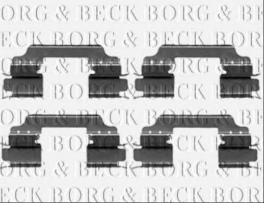 Borg & beck BBK1534 Zestaw montażowy klocków hamulcowych BBK1534: Dobra cena w Polsce na 2407.PL - Kup Teraz!