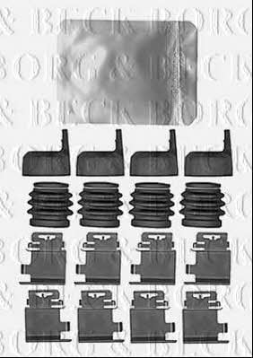 Borg & beck BBK1594 Mounting kit brake pads BBK1594: Buy near me in Poland at 2407.PL - Good price!