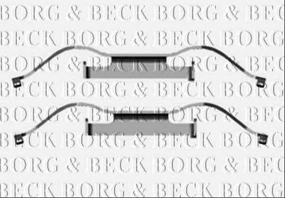 Borg & beck BBK1281 Zestaw montażowy klocków hamulcowych BBK1281: Dobra cena w Polsce na 2407.PL - Kup Teraz!