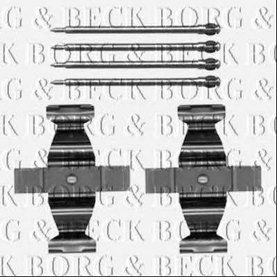 Borg & beck BBK1482 Zestaw montażowy klocków hamulcowych BBK1482: Dobra cena w Polsce na 2407.PL - Kup Teraz!
