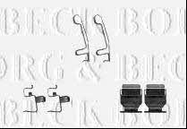 Borg & beck BBK1423 Mounting kit brake pads BBK1423: Buy near me in Poland at 2407.PL - Good price!