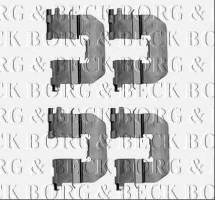 Borg & beck BBK1296 Mounting kit brake pads BBK1296: Buy near me in Poland at 2407.PL - Good price!