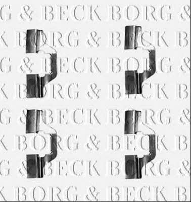 Borg & beck BBK1255 Комплект монтажный тормозных колодок BBK1255: Отличная цена - Купить в Польше на 2407.PL!