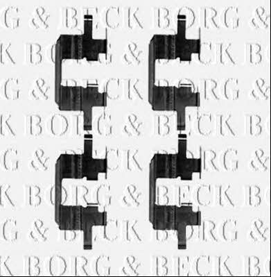 Borg & beck BBK1385 Комплект монтажный тормозных колодок BBK1385: Отличная цена - Купить в Польше на 2407.PL!