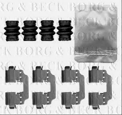Borg & beck BBK1561 Mounting kit brake pads BBK1561: Buy near me in Poland at 2407.PL - Good price!