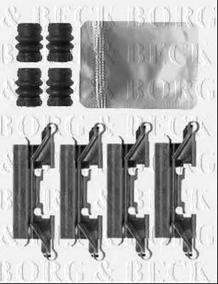 Borg & beck BBK1563 Комплект монтажний гальмівних колодок BBK1563: Приваблива ціна - Купити у Польщі на 2407.PL!