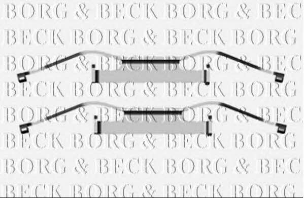 Borg & beck BBK1280 Zestaw montażowy klocków hamulcowych BBK1280: Dobra cena w Polsce na 2407.PL - Kup Teraz!