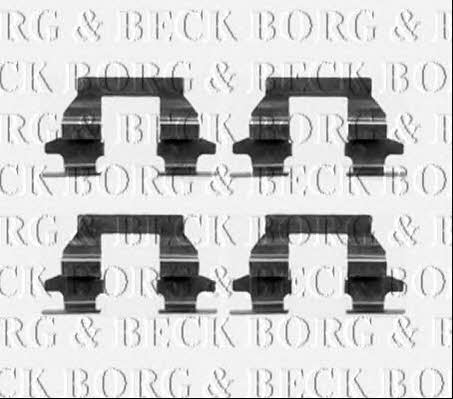 Borg & beck BBK1242 Mounting kit brake pads BBK1242: Buy near me in Poland at 2407.PL - Good price!