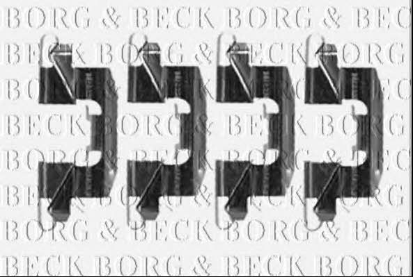 Borg & beck BBK1245 Комплект монтажный тормозных колодок BBK1245: Отличная цена - Купить в Польше на 2407.PL!