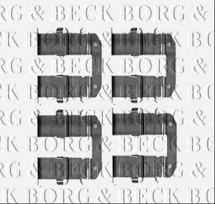 Borg & beck BBK1251 Mounting kit brake pads BBK1251: Buy near me in Poland at 2407.PL - Good price!