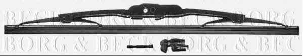 Borg & beck BW13C Frame wiper blade 330 mm (13") BW13C: Buy near me in Poland at 2407.PL - Good price!