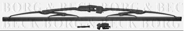 Borg & beck BW17C Frame wiper blade 430 mm (17") BW17C: Buy near me in Poland at 2407.PL - Good price!