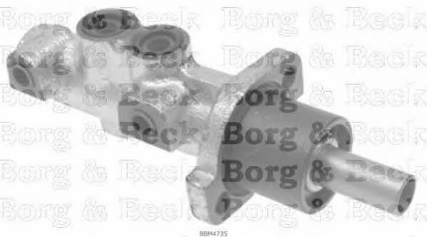 Borg & beck BBM4735 Циліндр гальмівний, головний BBM4735: Приваблива ціна - Купити у Польщі на 2407.PL!