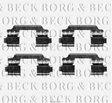 Borg & beck BBK1240 Zestaw montażowy klocków hamulcowych BBK1240: Dobra cena w Polsce na 2407.PL - Kup Teraz!