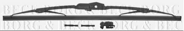 Borg & beck BW15C Frame wiper blade 380 mm (15") BW15C: Buy near me in Poland at 2407.PL - Good price!