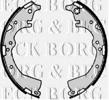 Borg & beck BBS6177 Brake shoe set BBS6177: Buy near me at 2407.PL in Poland at an Affordable price!
