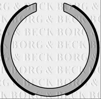 Borg & beck BBS6486 Колодки гальмівні стояночного гальма BBS6486: Приваблива ціна - Купити у Польщі на 2407.PL!