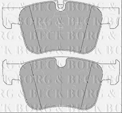 Borg & beck BBP2453 Тормозные колодки дисковые, комплект BBP2453: Отличная цена - Купить в Польше на 2407.PL!